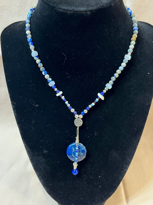 #101  Lapis Pendant
