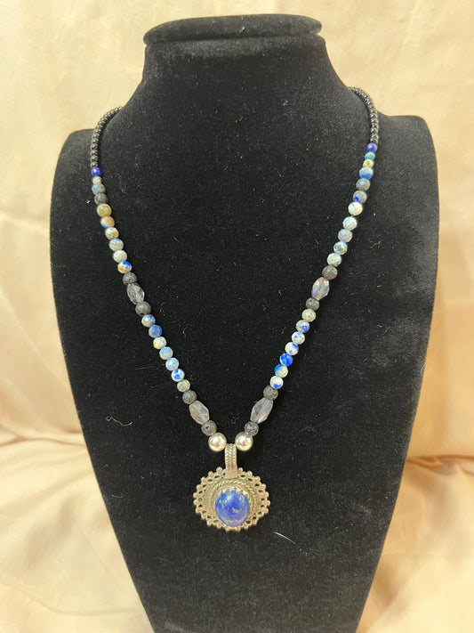 #103 Lapis Pendant